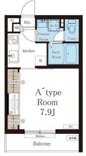 リブリ・花菜I【2階】の間取り