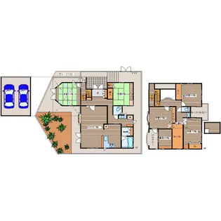 広島県安芸郡府中町瀬戸ハイム2【一戸建】の間取り