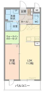 レジデンスノーブル【新築】【2階】の間取り