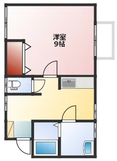 アクティブシティ南栄 C棟【2階】の間取り