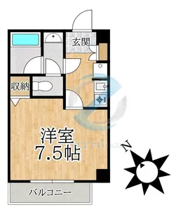 マンションストリームII【2階】の間取り