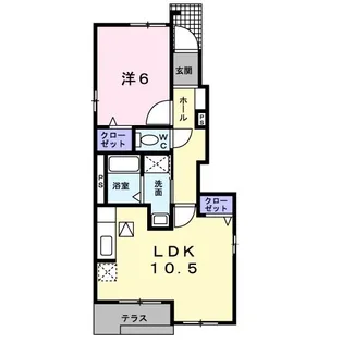 シュトラール III【1階】の間取り