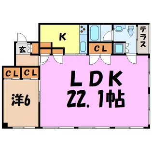 STYLE9【3階】の間取り