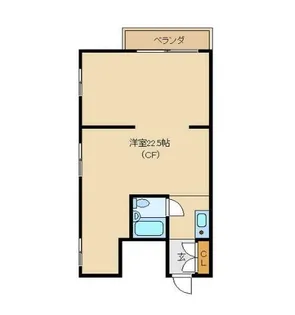 マイルド西新宿【3階】の間取り