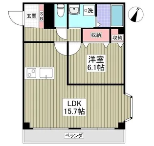 ドエルトヨサワ【2階】の間取り