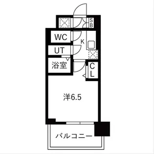 レジュールアッシュ緑橋駅前【11階】の間取り