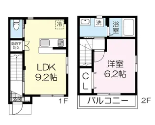 メゾン大勝V【1階】の間取り