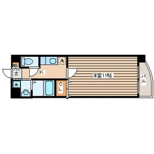 アニバーサリー第九木町通【4階】の間取り