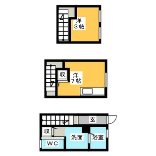 Aile Blanche L【3階】の間取り