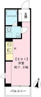 AVENIR池上【2階】の間取り
