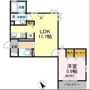 Sophia【2階】の間取り
