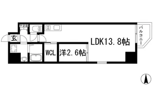 ONLYONE池田新町【8階】の間取り