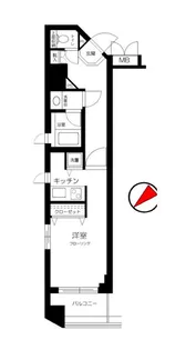 デュオ・スカーラ東日本橋【10階】の間取り