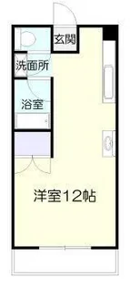 リバーサイド松山【4階】の間取り