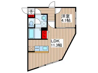 KAレジデンス上石神井【3階】の間取り