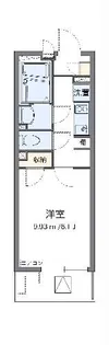 クレイノフラーズ アント ルポ【3階】の間取り