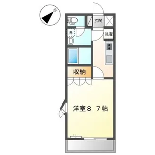 サンコート瀬戸 II【1階】の間取り