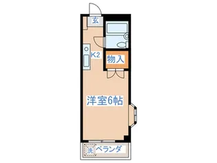 メゾンリバーサイド【2階】の間取り