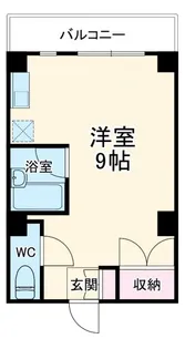 トップヒルズ中里【3階】の間取り
