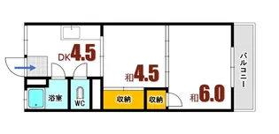 浜本マンション【3階】の間取り
