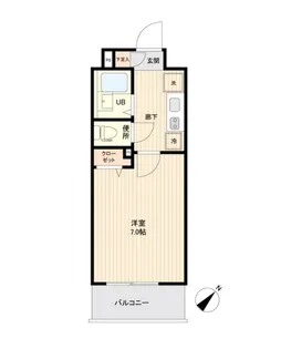 ザ レジデンス行徳II【3階】の間取り