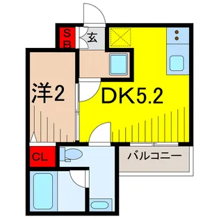 AZEST金町【3階】の間取り
