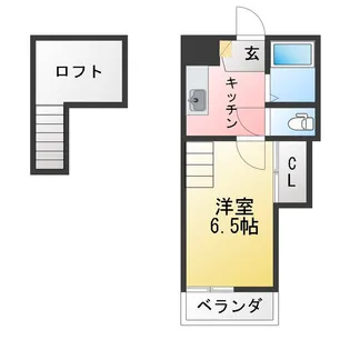 第1MHハウスA【2階】の間取り