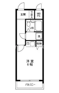 ライオンズマンション高島平【1階】の間取り