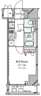 コンシェリア KAWASAKI MASTER’S VILLA【15階】の間取り