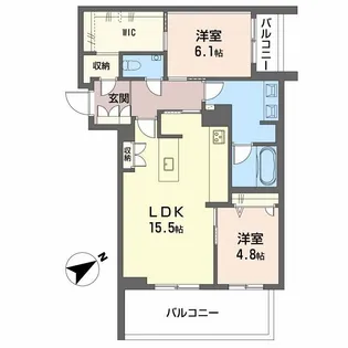 Allume【4階】の間取り