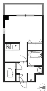プレサンス心斎橋モデルノ【6階】の間取り