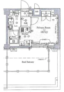 NISHI IKEBUKURO RESIDENCE【5階】の間取り
