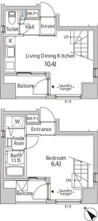 イル ジラソーレ【6階】の間取り