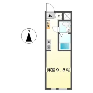 アコルデ蔵町【2階】の間取り