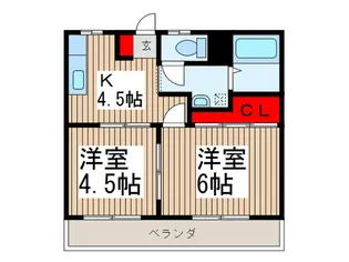 グレ-スハイム【3階】の間取り