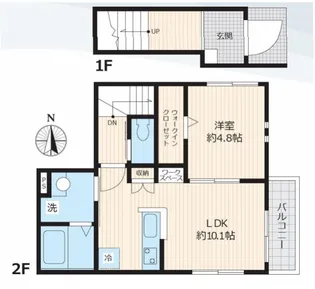 Koti豊町【2階】の間取り