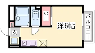 シャルマン前原【2階】の間取り