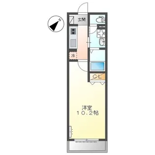 ファミリア池上【1階】の間取り