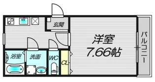 メゾン・ド・コリーヌ上野芝【2階】の間取り