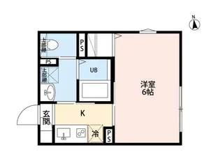 robot home 竹ノ塚【2階】の間取り