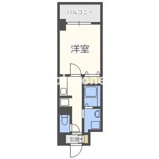 レジュールアッシュBENTEN【12階】の間取り