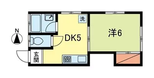 ヨシノハイツ【1階】の間取り