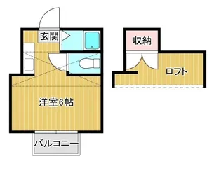 グランドエクセル名切【2階】の間取り