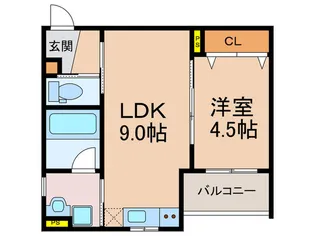 REXIA此花【1階】の間取り