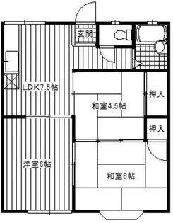 サンシティ宮前【1階】の間取り
