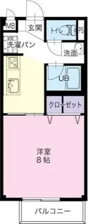 FLORAヨコヤマ【1階】の間取り