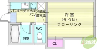 コーポ吉田【2階】の間取り