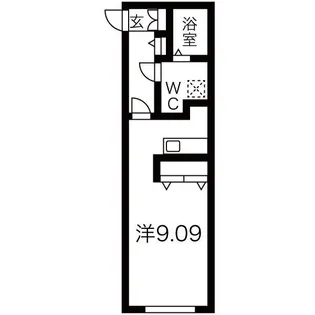 Branche本陣【3階】の間取り