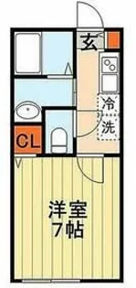 Villa末広I【2階】の間取り