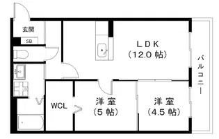 メゾンアビリテ【2階】の間取り